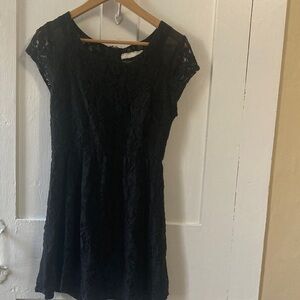 Coincidence & Chance Black Lace Dress